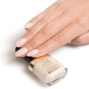 nude gelakte nagels